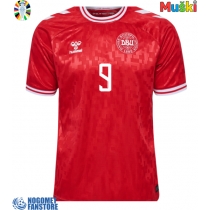 Danska Rasmus Hojlund #9 Domaci Dres EP 2024 Kratak Rukav